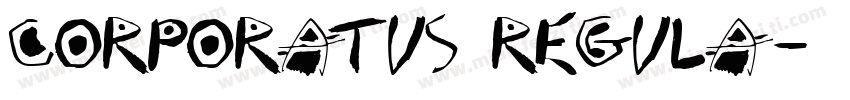 Corporatus Regula字体转换